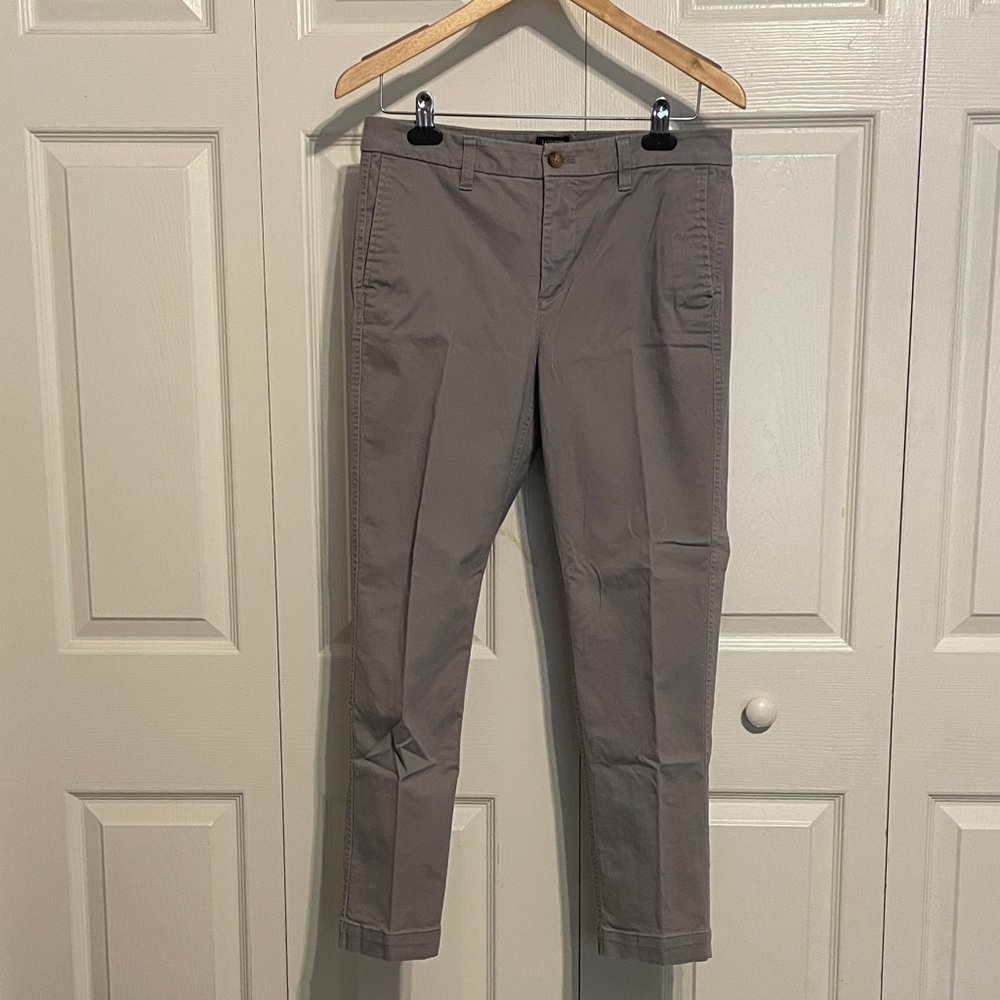 J. Crew Women’s High Rise Girlfriend Chinos - Khaki